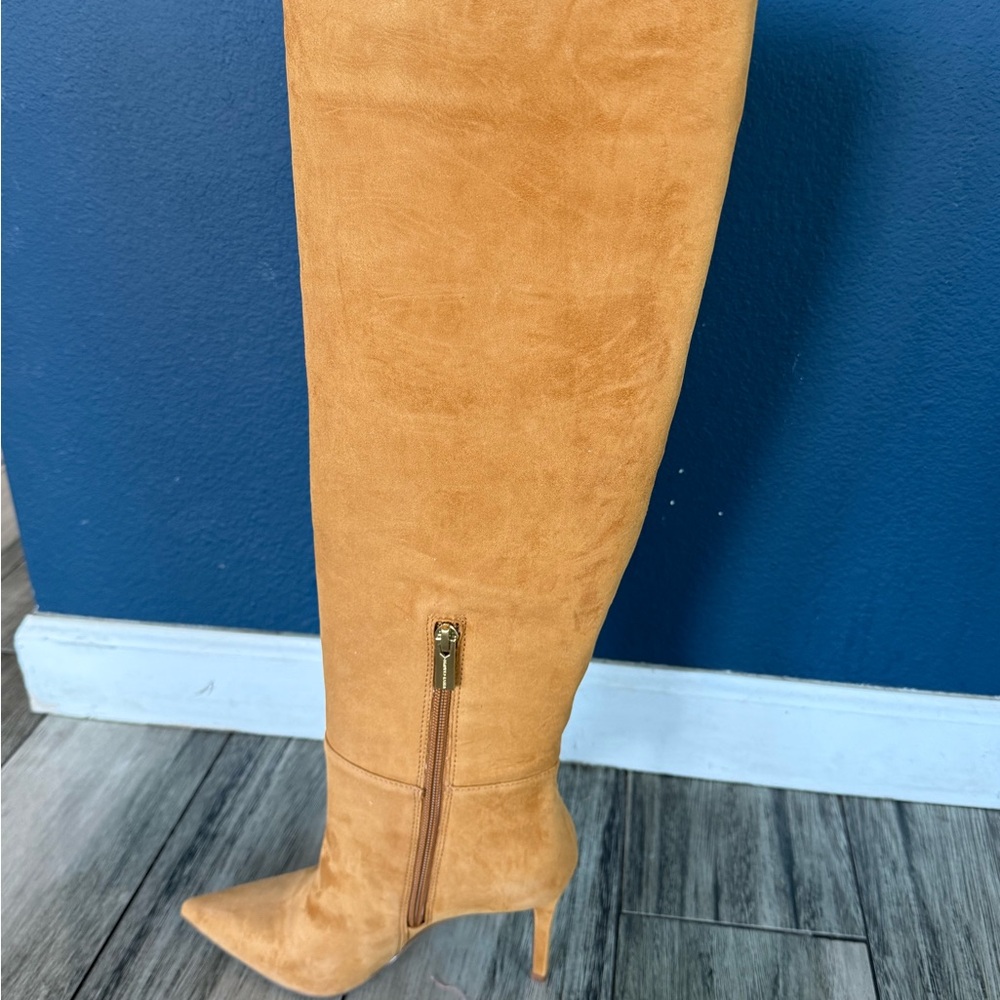 Vince Camuto Elegant Tan Knee-High Women's Boots - Picture 5 of 5